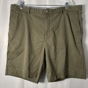 Tommy Bahama Men's Chino Green Flat Front Shorts 42